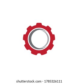 Gear Logo Template vector icon illustration design