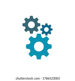 Gear Logo Template vector icon illustration design