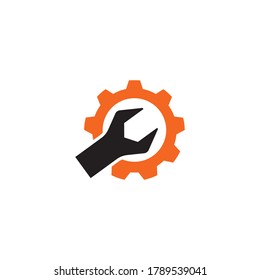 Gear Logo Template vector icon illustration design