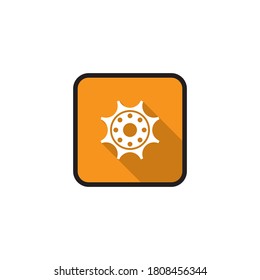 Gear logo template vector icon design