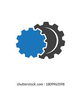 Gear Logo Template vector icon illustration design