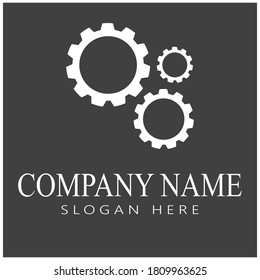 Gear Logo Template vector icon illustration design