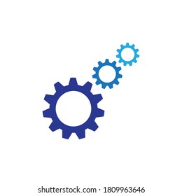 Gear Logo Template vector icon illustration design