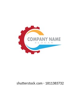 Gear Logo Template vector icon