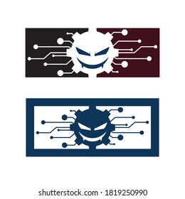 Diseño del icono de la plantilla de logotipo Gear