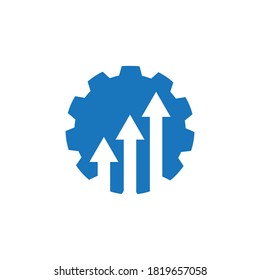 Gear Logo Template vector icon illustration design