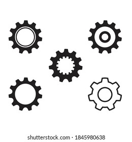 Gear Logo Template vector icon illustration design