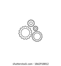 Gear Logo Template vector icon illustration design