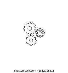 Gear Logo Template vector icon illustration design