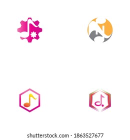 Gear Logo Template vector icon illustration design
