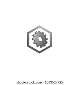 Gear Logo Template vector icon illustration design