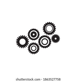 Gear Logo Template vector icon illustration design