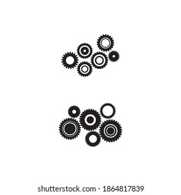 Gear Logo Template vector icon illustration design
