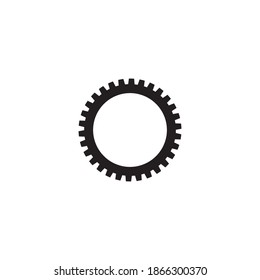 Diseño del icono de la plantilla de logotipo Gear