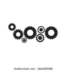 Gear Logo Template vector icon illustration design