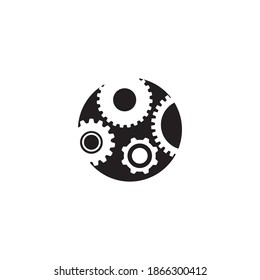Gear Logo Template vector icon illustration design