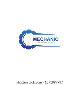 Gear Logo Template vector icon illustration design