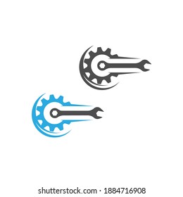 Gear Logo Template vector icon illustration design