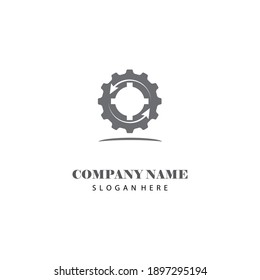 Gear Logo Template vector icon illustration design