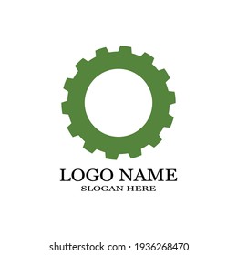 Gear Logo Template vector icon illustration design