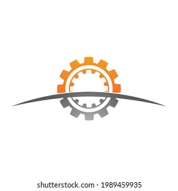 Gear Logo Template vector icon illustration design