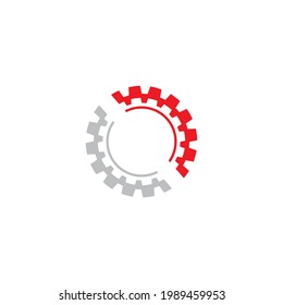Gear Logo Template vector icon illustration design