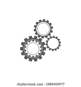 Gear Logo Template vector icon illustration design