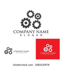 Gear Logo Template vector icon illustration design