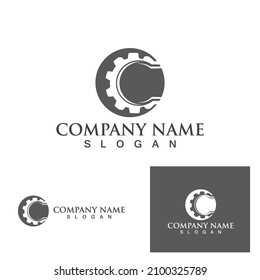 Gear Logo Template vector icon illustration design