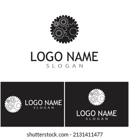 Gear Logo Template vector icon illustration design