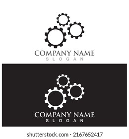 Gear Logo Template vector icon illustration design