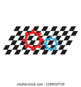 Gear Logo Template vector icon illustration design