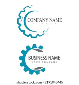 Gear Logo Template vector icon illustration design