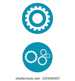 Gear Logo Template vector icon illustration design