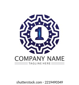Gear Logo Template vector icon illustration design