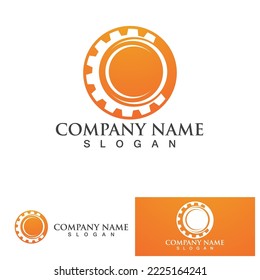 Gear Logo Template vector icon illustration design