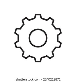 Gear Logo Template vector icon illustration design