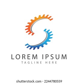 Gear Logo Template vector icon illustration design