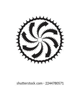 Gear Logo Template vector icon illustration design
