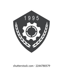 Gear Logo Template vector icon illustration design