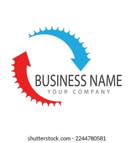Gear Logo Template vector icon illustration design