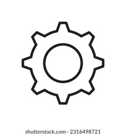 Gear Logo Template vector icon illustration design