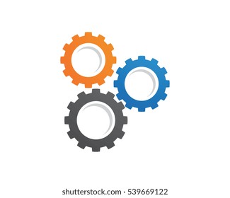 Gear Logo Template vector icon