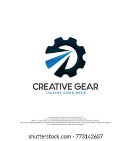 Gear Logo template Vector Icon.