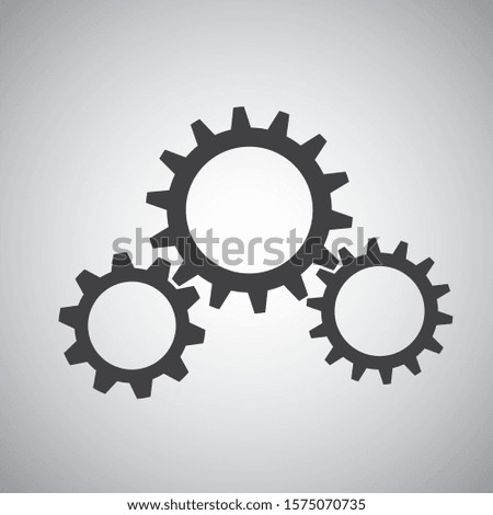 Gear Logo Template vector icon illustration design