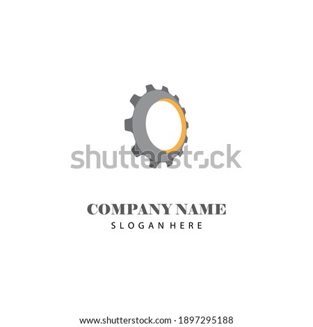 Gear Logo Template vector icon illustration design