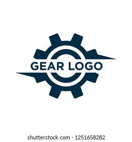 Gear Logo Template Vector Mechanic Gear Stock Vector (Royalty Free ...