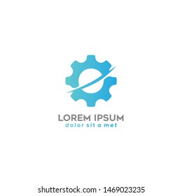 Gear Logo Vector design illustration