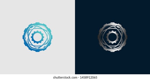 GEAR logo vector design template element