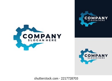 gear logo vector design template